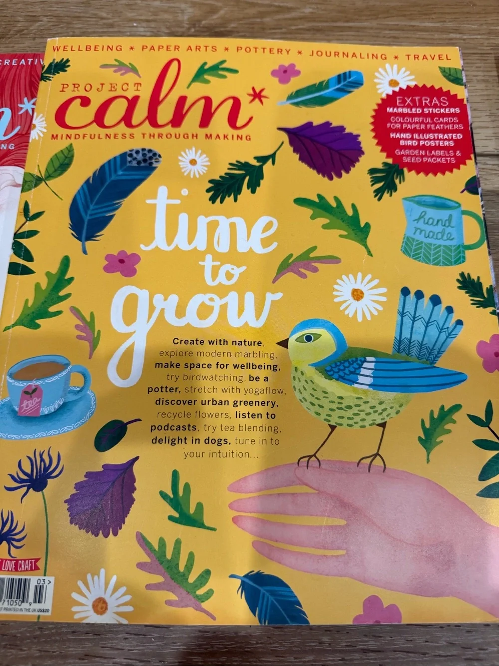Lot of Project Calm *Mindfulness Through Making Magazine 2017 lk. Flow Magazine